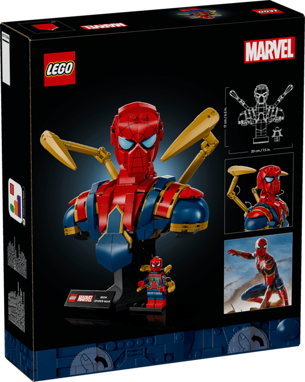 LEGO Super Heroes Iron Spider Man byst 76326