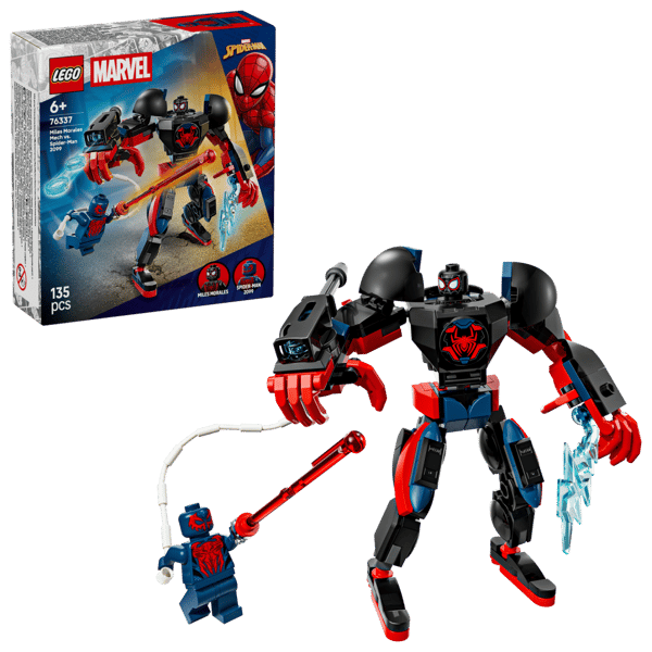 LEGO Super Heroes Miles Morales robot mot Spider Man 2099 76337