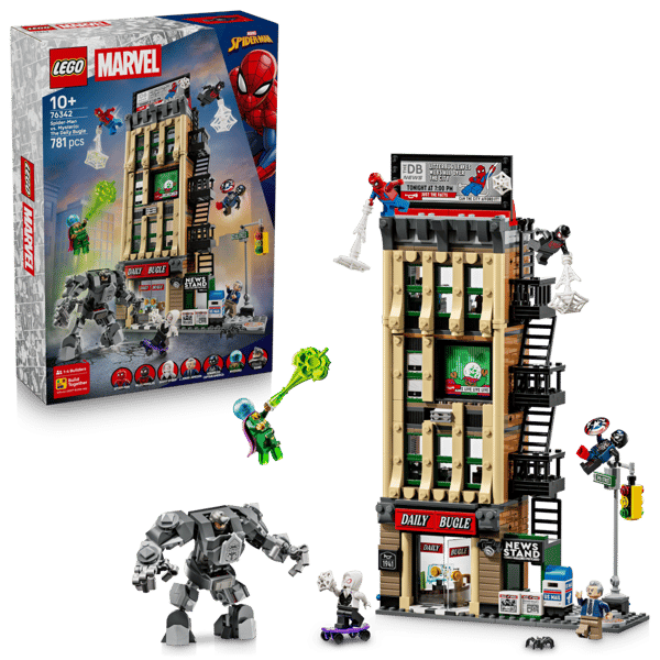 LEGO Super Heroes Spider Man mot Mysterio Daily Bugle 76342