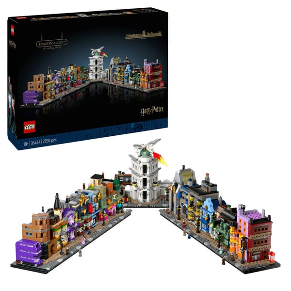 LEGO Harry Potter Diagongrändens trollkarlsbutiker 76444