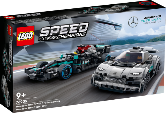 LEGO Speed Champions Mercedes-AMG F1 W12 E Performance och Merce