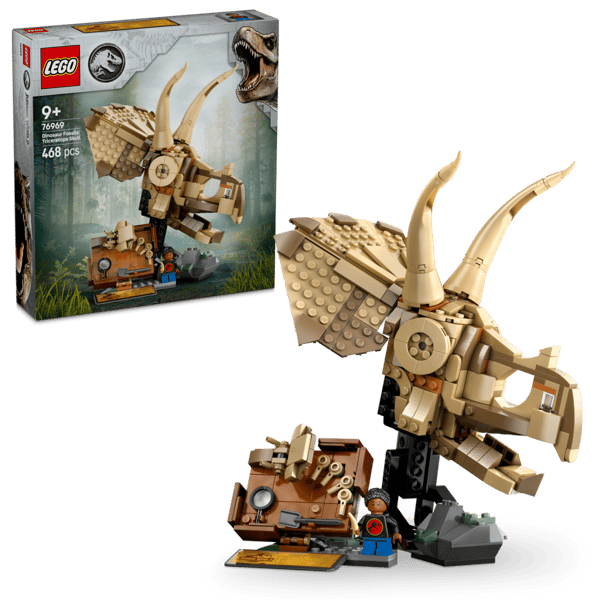 LEGO Jurassic World Dinosauriefossiler Triceratopsskalle 76969