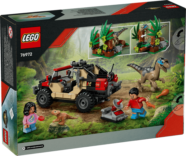 LEGO Jurassic World Terrängflykt med raptor 76972