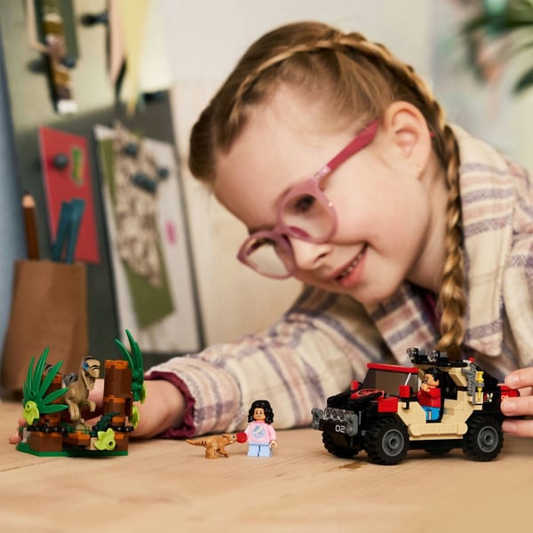 LEGO Jurassic World Terrängflykt med raptor 76972