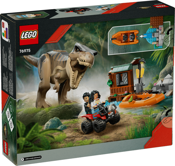 LEGO Jurassic World Flodflykt med T. rex 76975