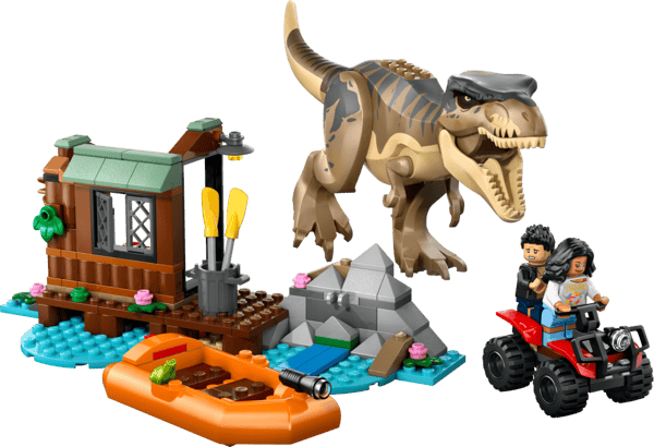 LEGO Jurassic World Flodflykt med T. rex 76975