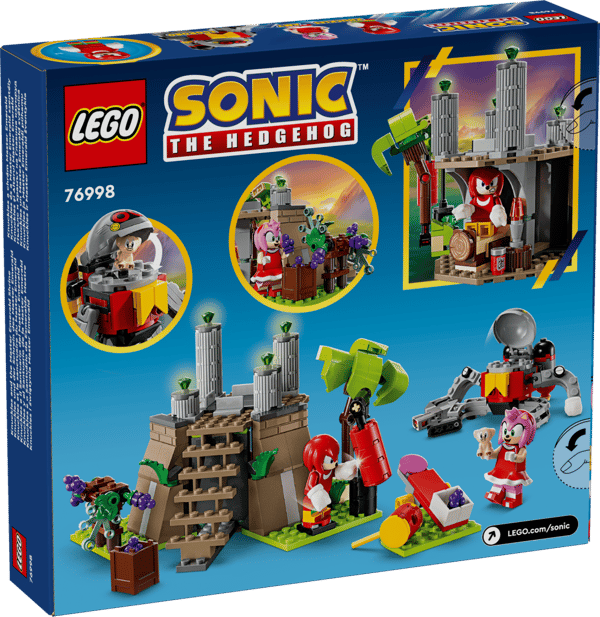 LEGO Sonic Knuckles och Master Emerald helgedomen 76998