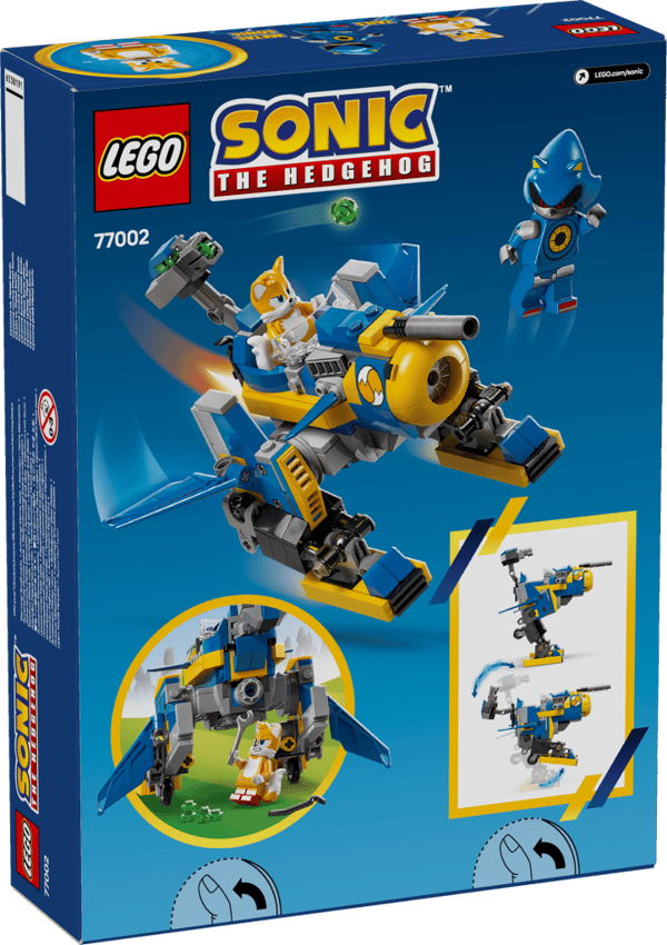 LEGO Sonic Cyclone mot Metal Sonic 77002