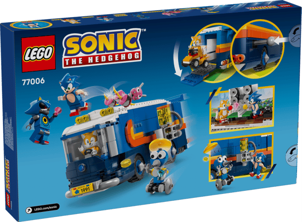 LEGO Sonic Team Sonics kommandobil 77006