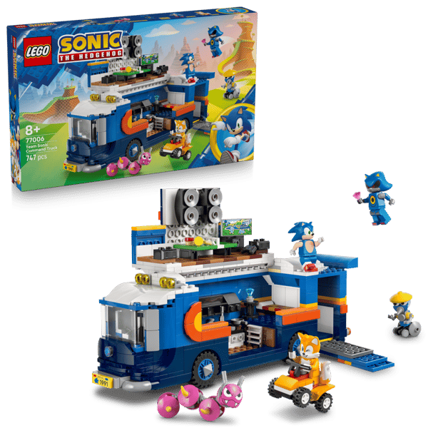 LEGO Sonic Team Sonics kommandobil 77006
