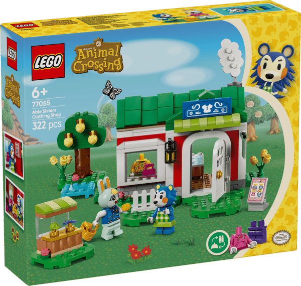 LEGO Animal Crossing Able Sisters klädaffär 77055