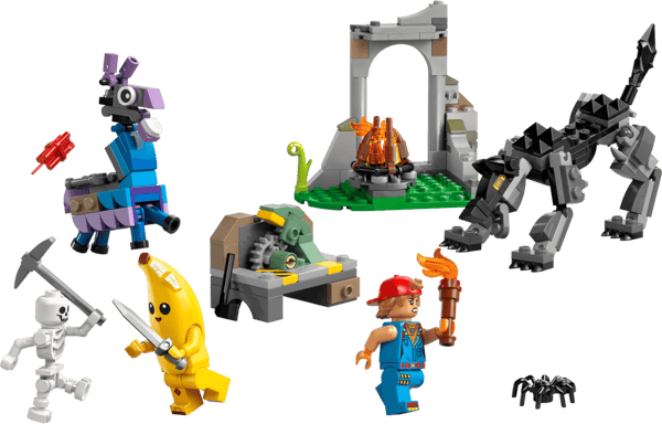 LEGO Fortnite Peely och Sparkplugs läger 77075