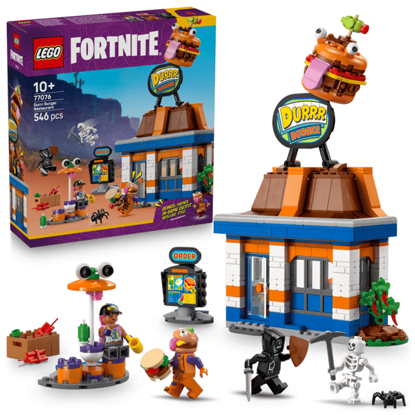 LEGO Fortnite Durrr Burgers restaurang 77076