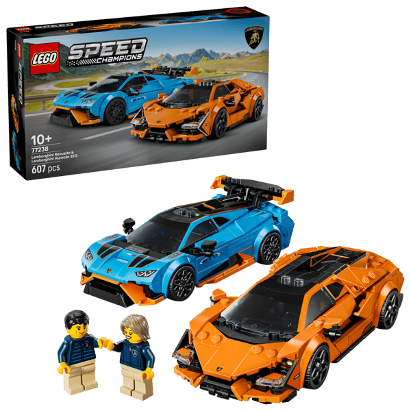 LEGO Speed Champions Lamborghini Revuelto och Huracán STO 77238