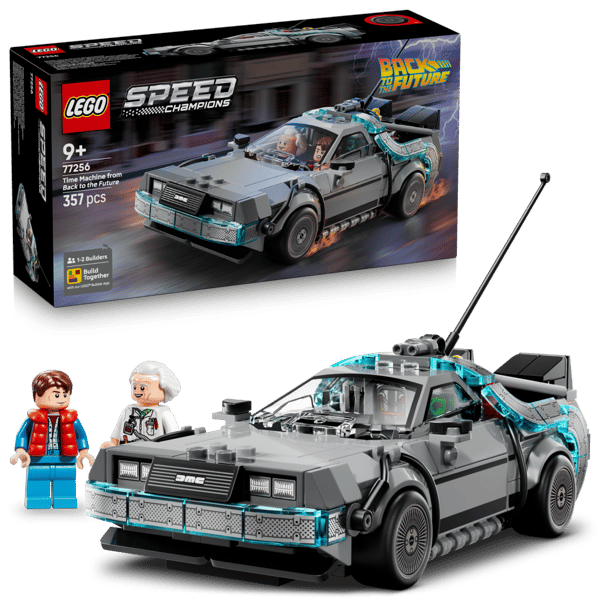LEGO Speed Champions Tidsmaskinen från Tillbaka till framtiden 7