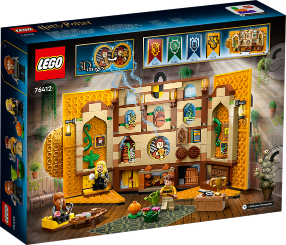 LEGO Harry Potter Hufflepuff elevhemsbanderoll 76412