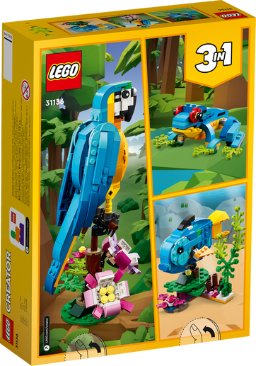 LEGO Creator Exotisk papegoja 31136