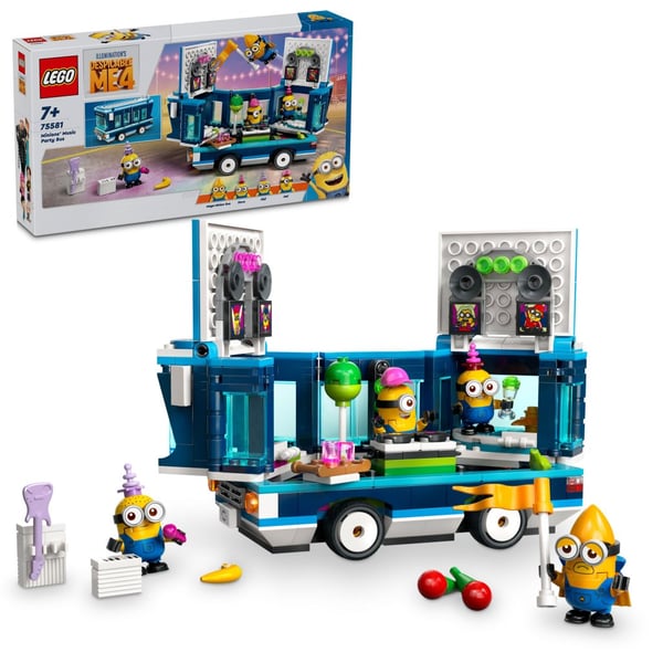 LEGO Minionerna Minionernas musikpartybuss 75581
