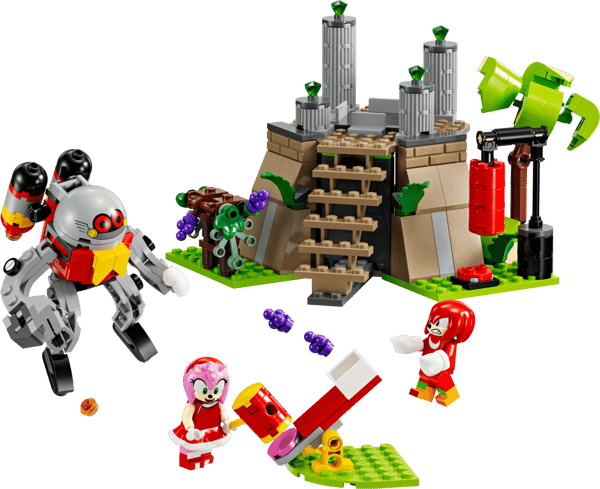 LEGO Sonic Knuckles och Master Emerald helgedomen 76998