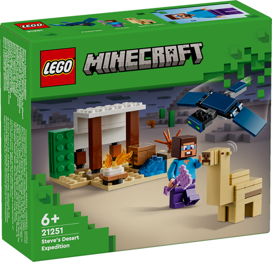LEGO Minecraft Steves ökenexpedition 21251