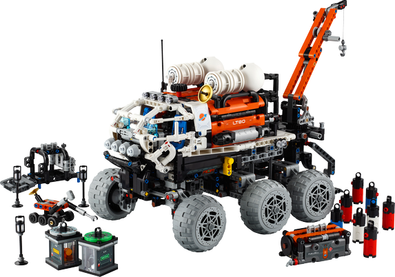 LEGO Technic Rover för utforskning på Mars 42180