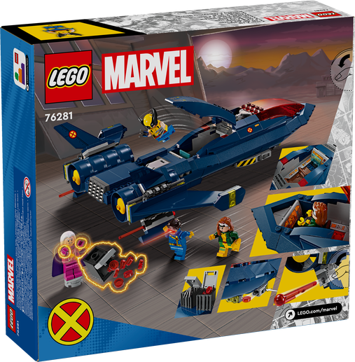 LEGO Super Heroes X Men X Jet 76281