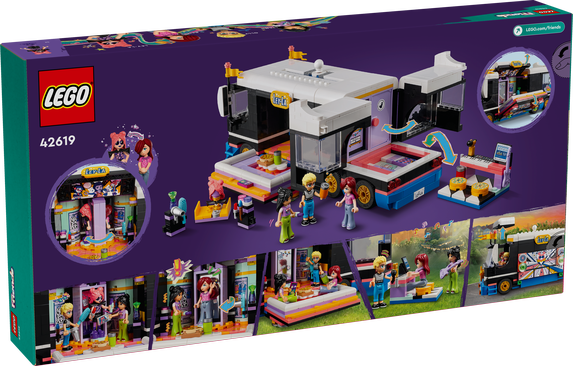 LEGO Friends Popstjärnans turnébuss 42619