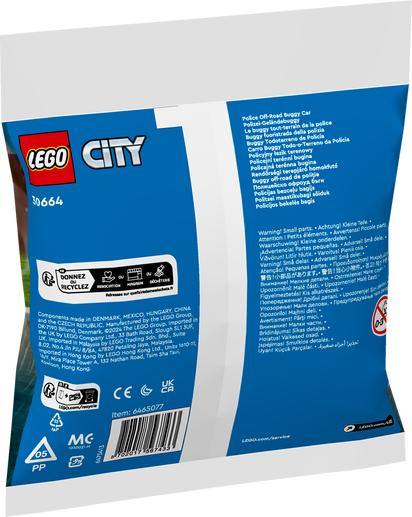LEGO City Polisens terrängbuggy 30664