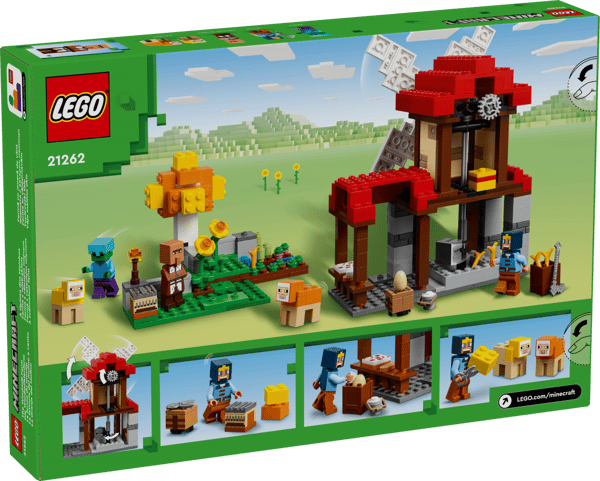 LEGO Minecraft Väderkvarnsgården 21262