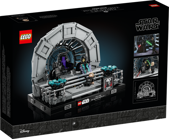 LEGO Star Wars Emperors Throne Room Diorama 75352