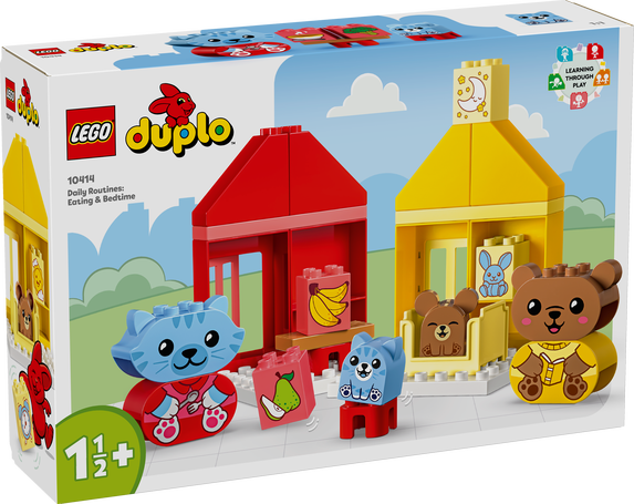 LEGO DUPLO Vardagsrutiner mat och nattning 10414