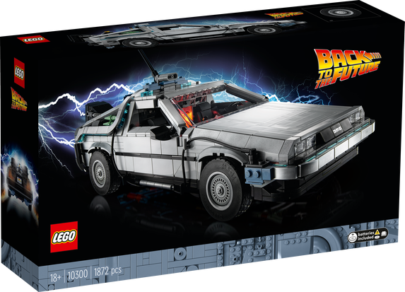 LEGO Icons Tillbaka till framtiden-Tidsmaskin 10300
