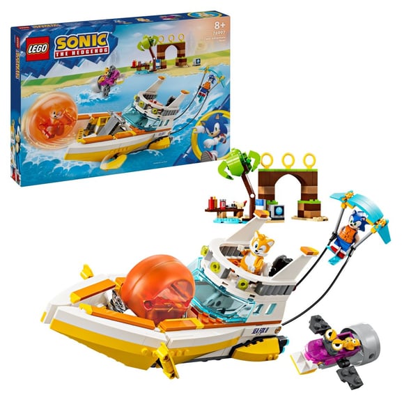 LEGO Sonic Tails äventyrsbåt 76997