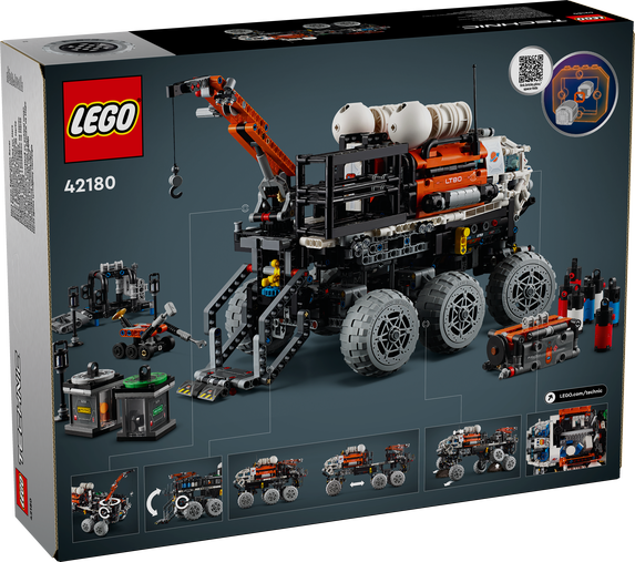 LEGO Technic Rover för utforskning på Mars 42180