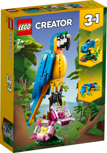 LEGO Creator Exotisk papegoja 31136