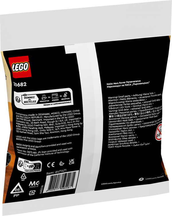 LEGO Technic NASA Mars Rover Perseverance 30682