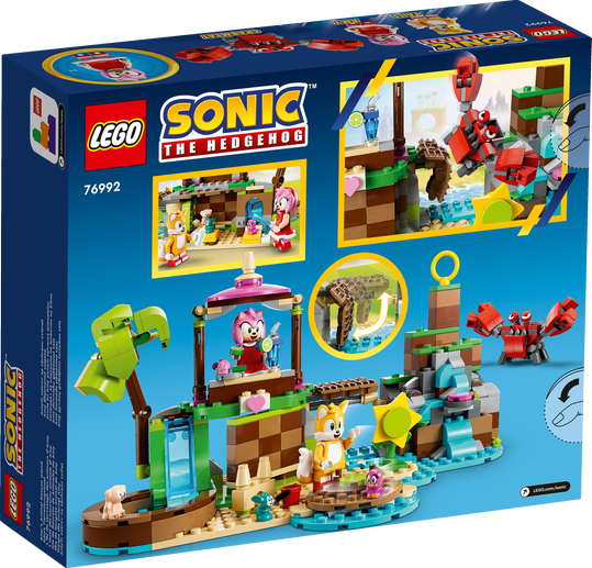 LEGO Sonic Amys djurräddningsö 76992