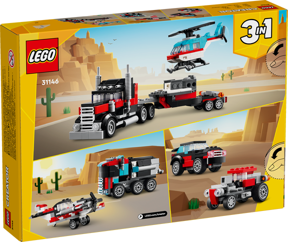 LEGO Creator Flakbil med helikopter 31146