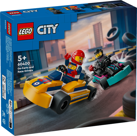 LEGO City Gokarter och racerförare 60400