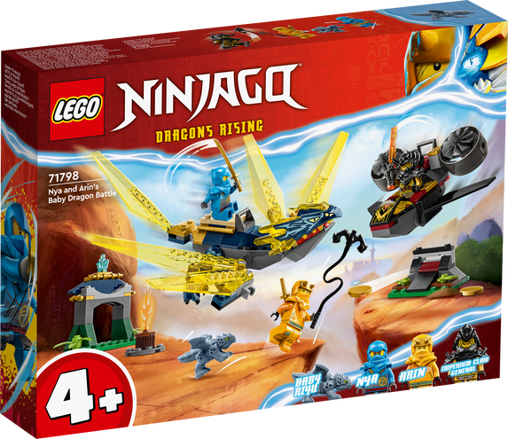 LEGO Ninjago 4+ Nyas och Arins drakungestrid 71798