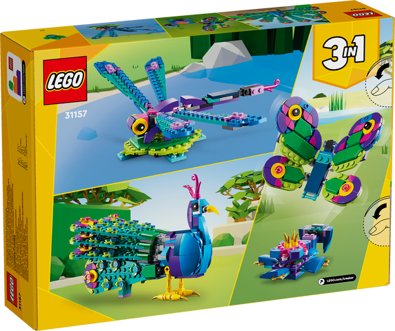 LEGO Creator Exotisk påfågel 31157