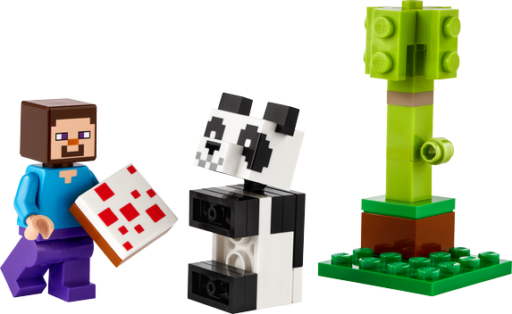 LEGO Minecraft Steve och pandaunge 30672