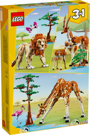 LEGO Creator Vilda safaridjur 31150