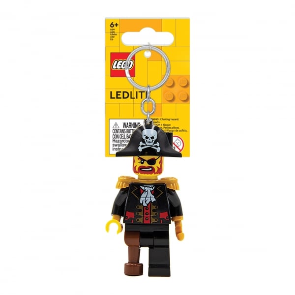 LEGO Nyckelring med lampa Kapten Brickskägg 4006036-LGL-KE23H