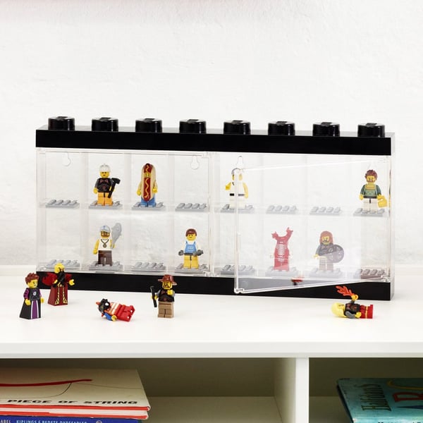 LEGO Minifigure Display Case 16 Svart 40660003