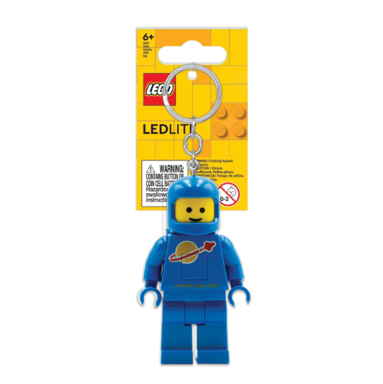 LEGO Nyckelring med lampa Spaceman Blå 4006036-KE10H