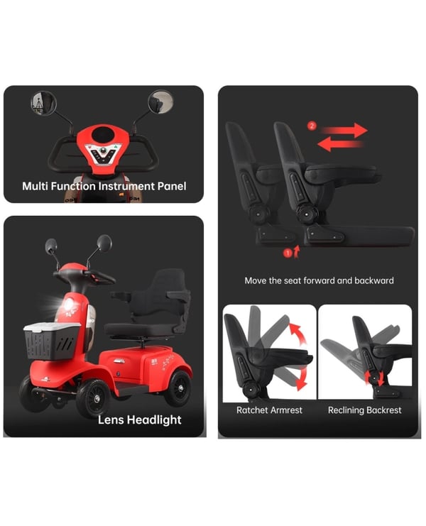 Ekomoto Sähköinen Permobil Neo, 350W, 20Ah