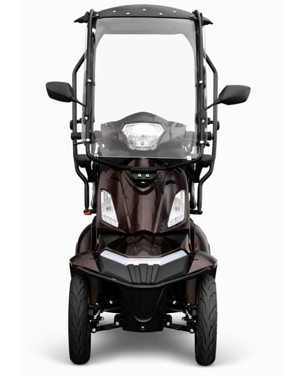 Ekomoto Vista K1 elektrisk promenadscooter med tak, 1000W, 20Ah AC BN