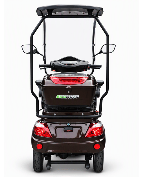 Ekomoto Vista K1 elektrisk promenadscooter med tak, 1000W, 20Ah AC BN