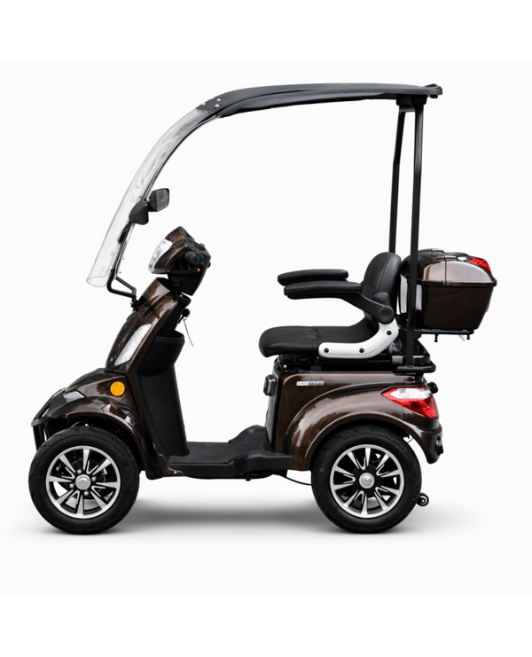 Ekomoto Vista K1 elektrisk promenadscooter med tak, 1000W, 20Ah AC BN